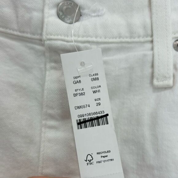 NWT J. Crew High-rise denim short in white - Picture 10 of 12